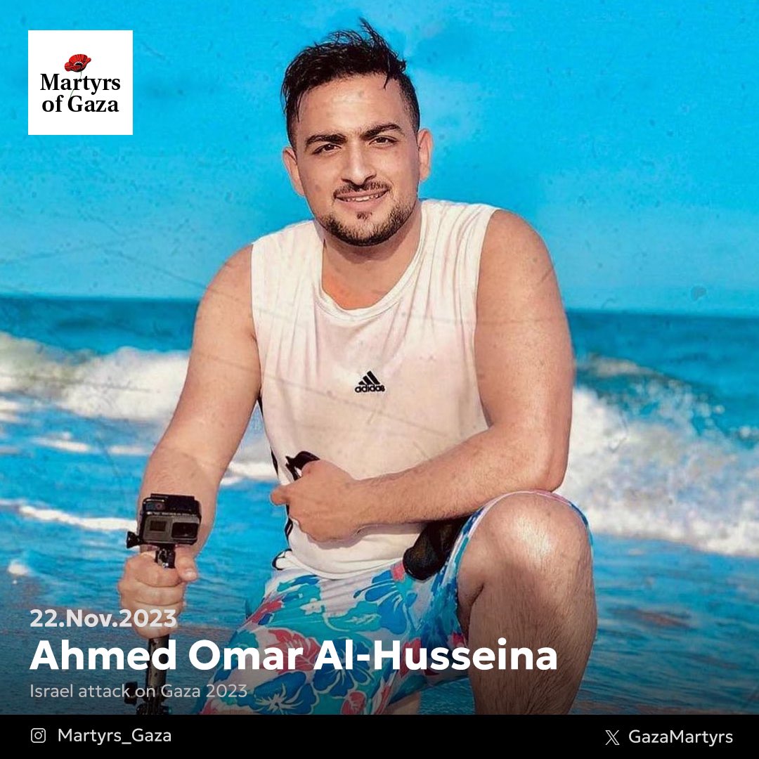 Martyr: Ahmed Omar Al-Husseina 1