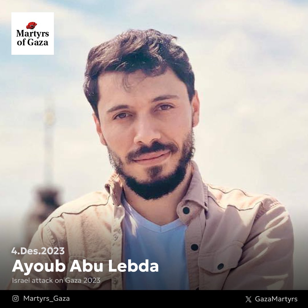 Martyr: Ayoub Abu Lebda 0