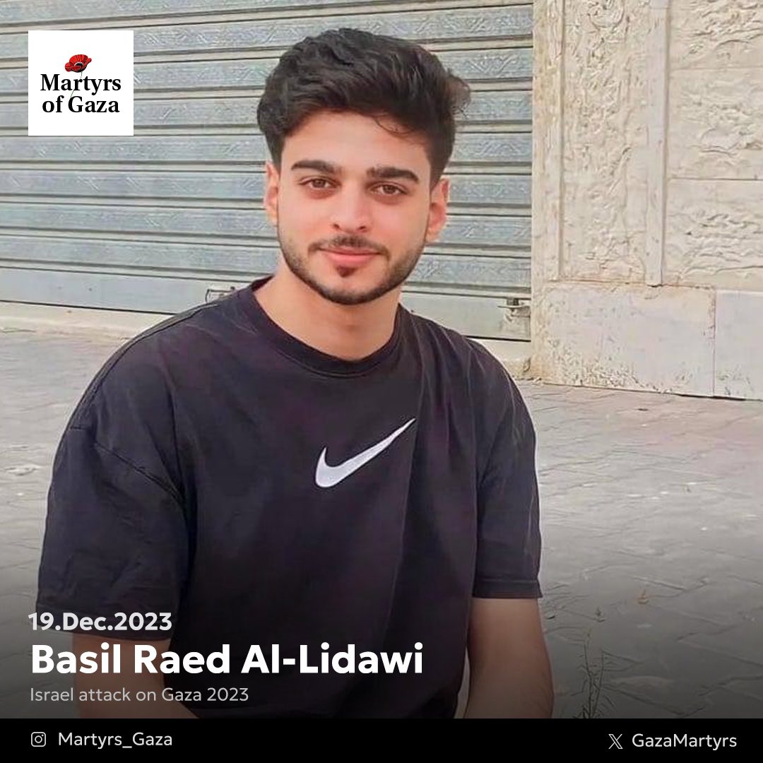 Martyr: Basil Raed Al-Lidawi 1