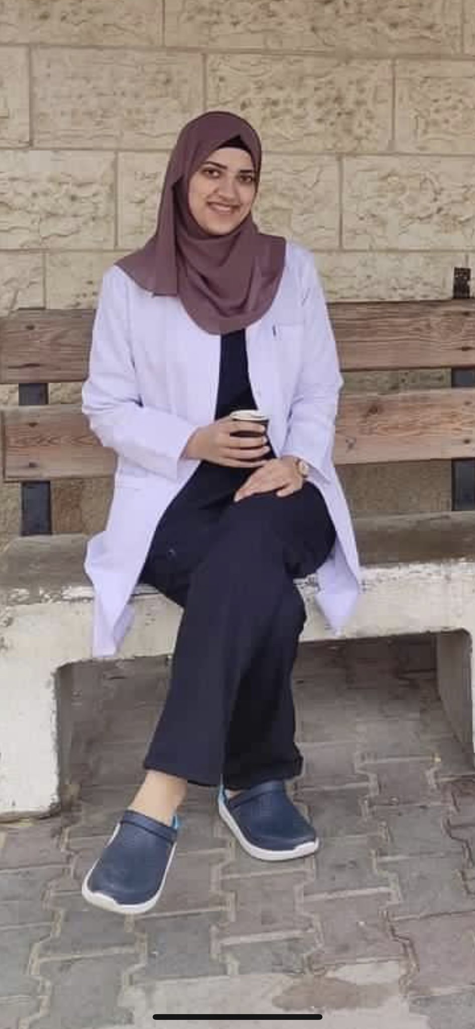 Image of martyr: Dr. Duaa Awad