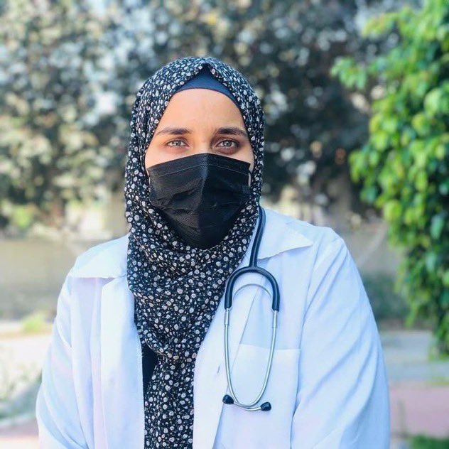 Image of martyr: Dr. Israa Abdullah Al-Ashqar