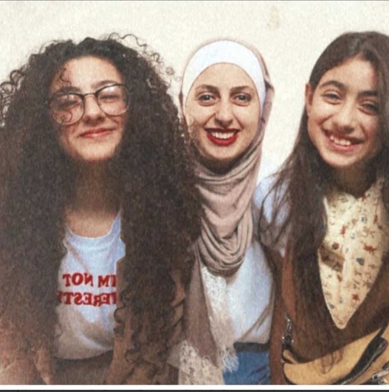 Image of martyr: Hala Saleh, Maymana and Habiba