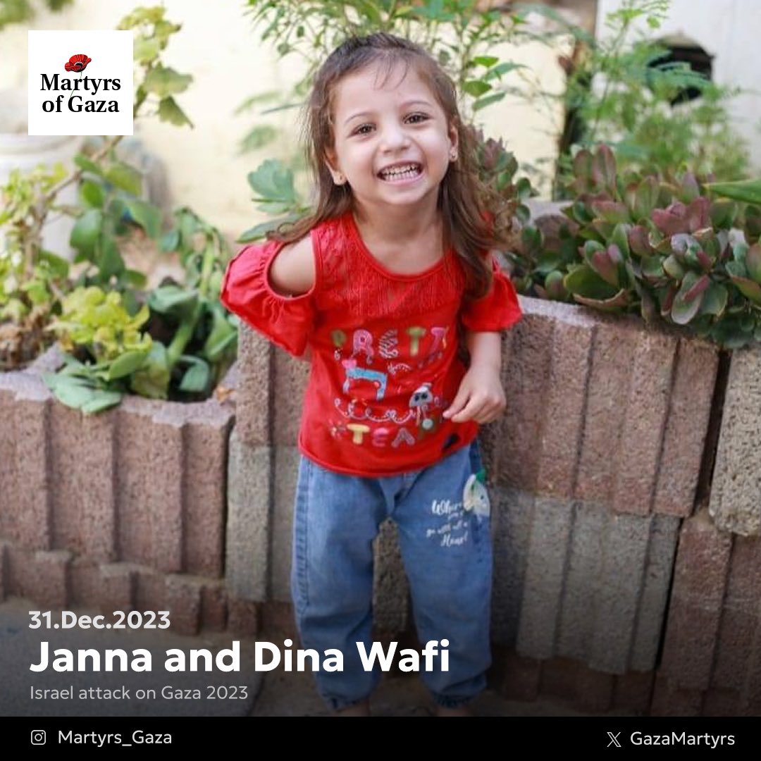 Martyr: Janna and Dina Wafi 1