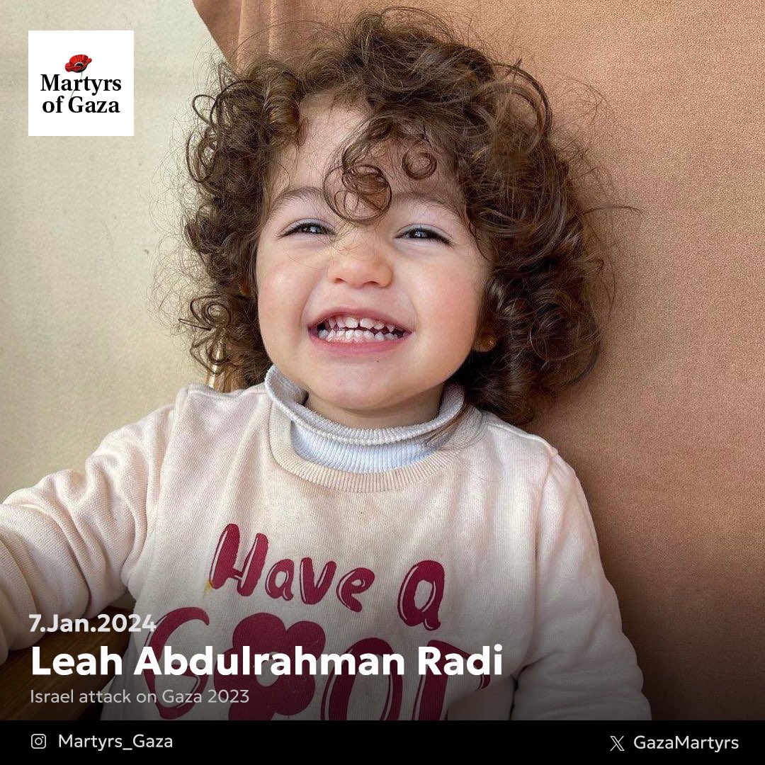 Martyr: Leah Abdulrahman Radi 0