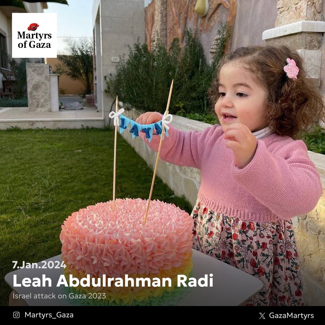 Martyr: Leah Abdulrahman Radi 1