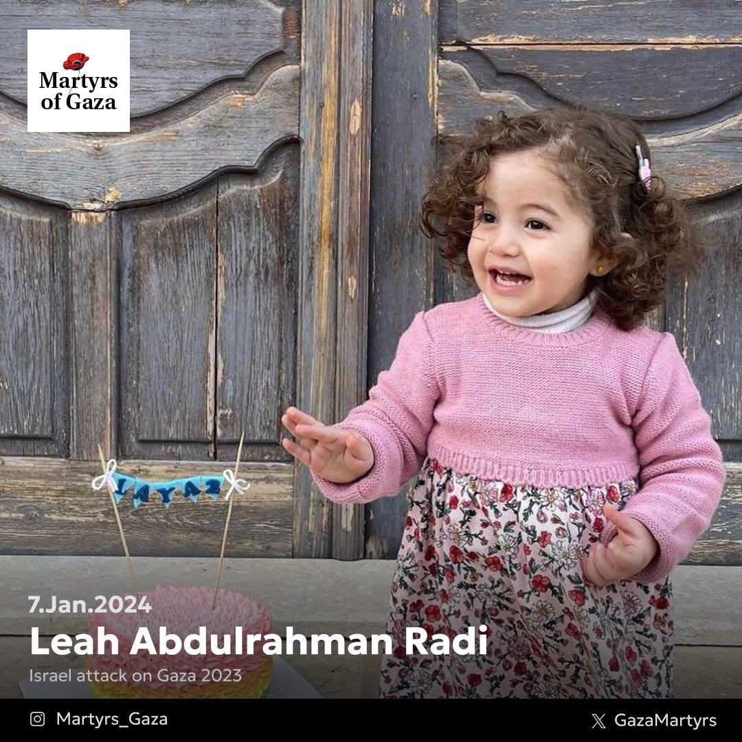 Martyr: Leah Abdulrahman Radi 2