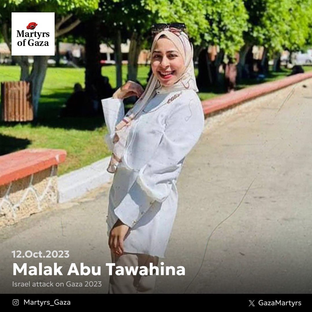 Martyr: Malak Abu Tawahina 1