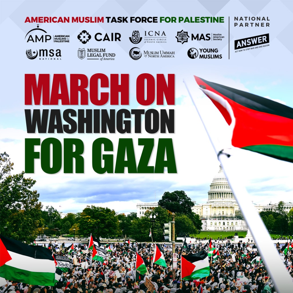 Marching on Washington for Gaza