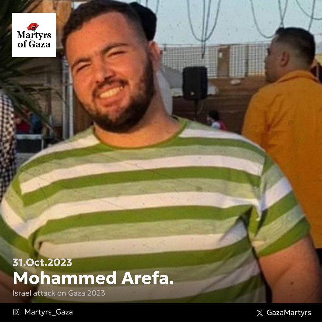 Martyr: Mohammed Arefa 0