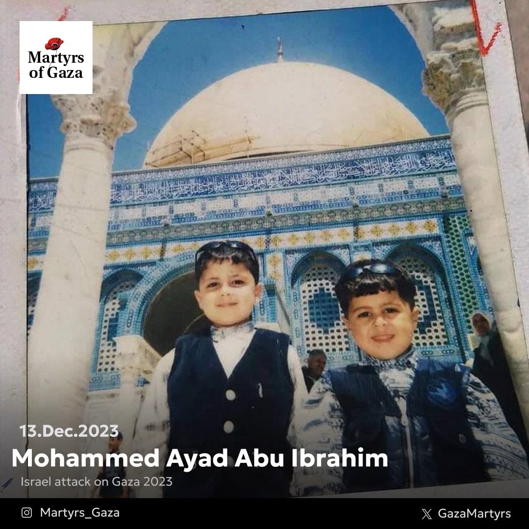 Martyr: Mohammed Ayad Abu Ibrahim 1