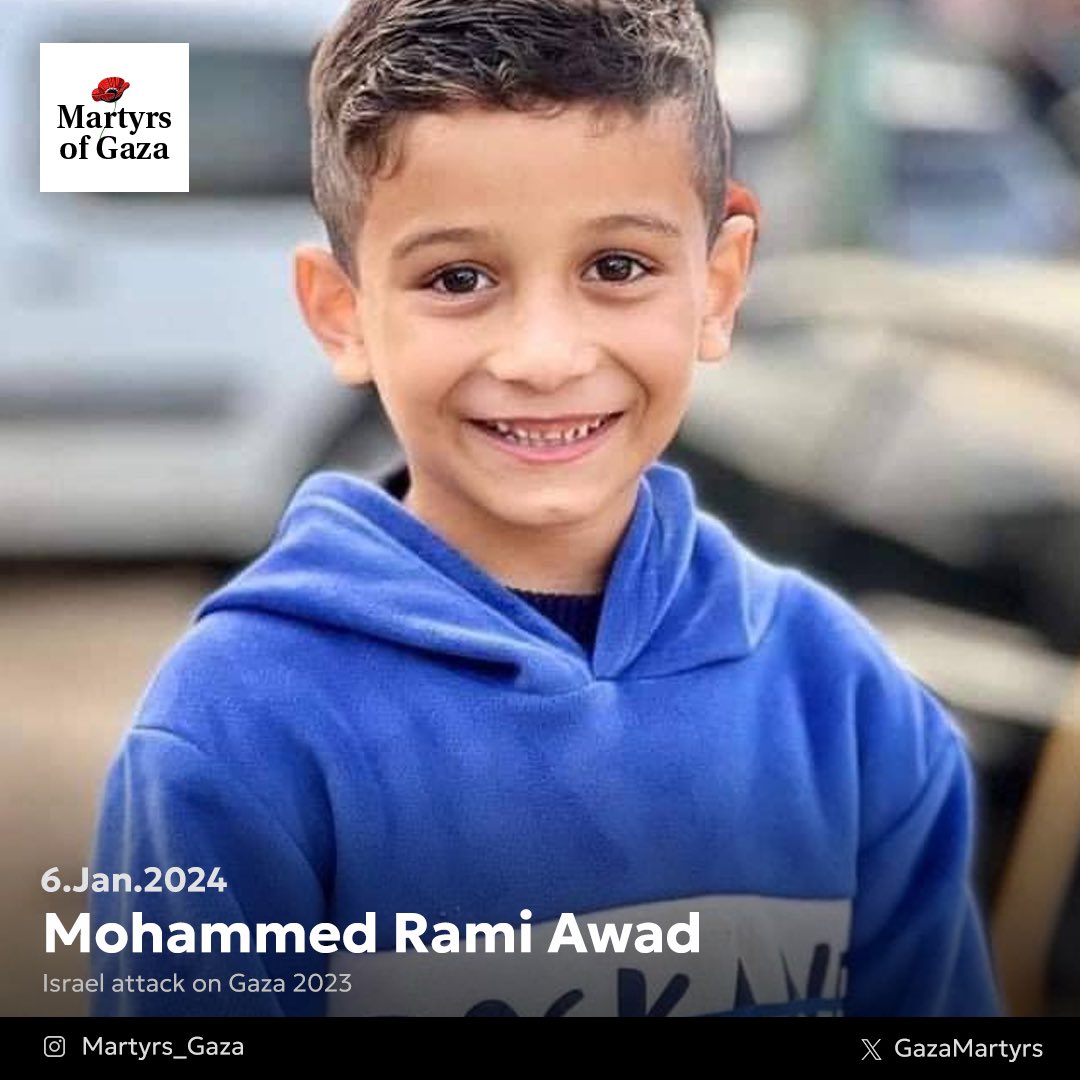 Martyr: Mohammed Rami Awad 0