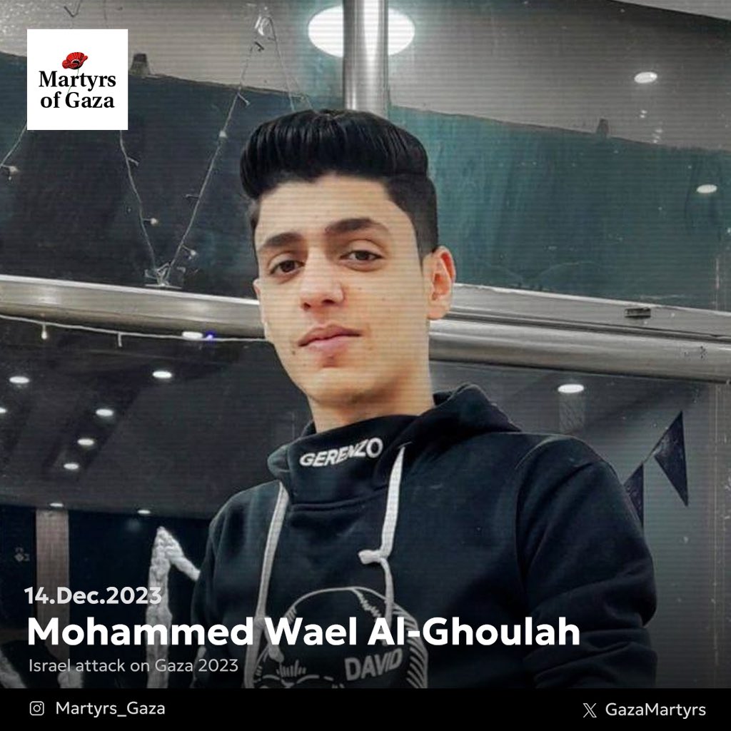 Martyr: Mohammed Wael Al-Ghoulah 0