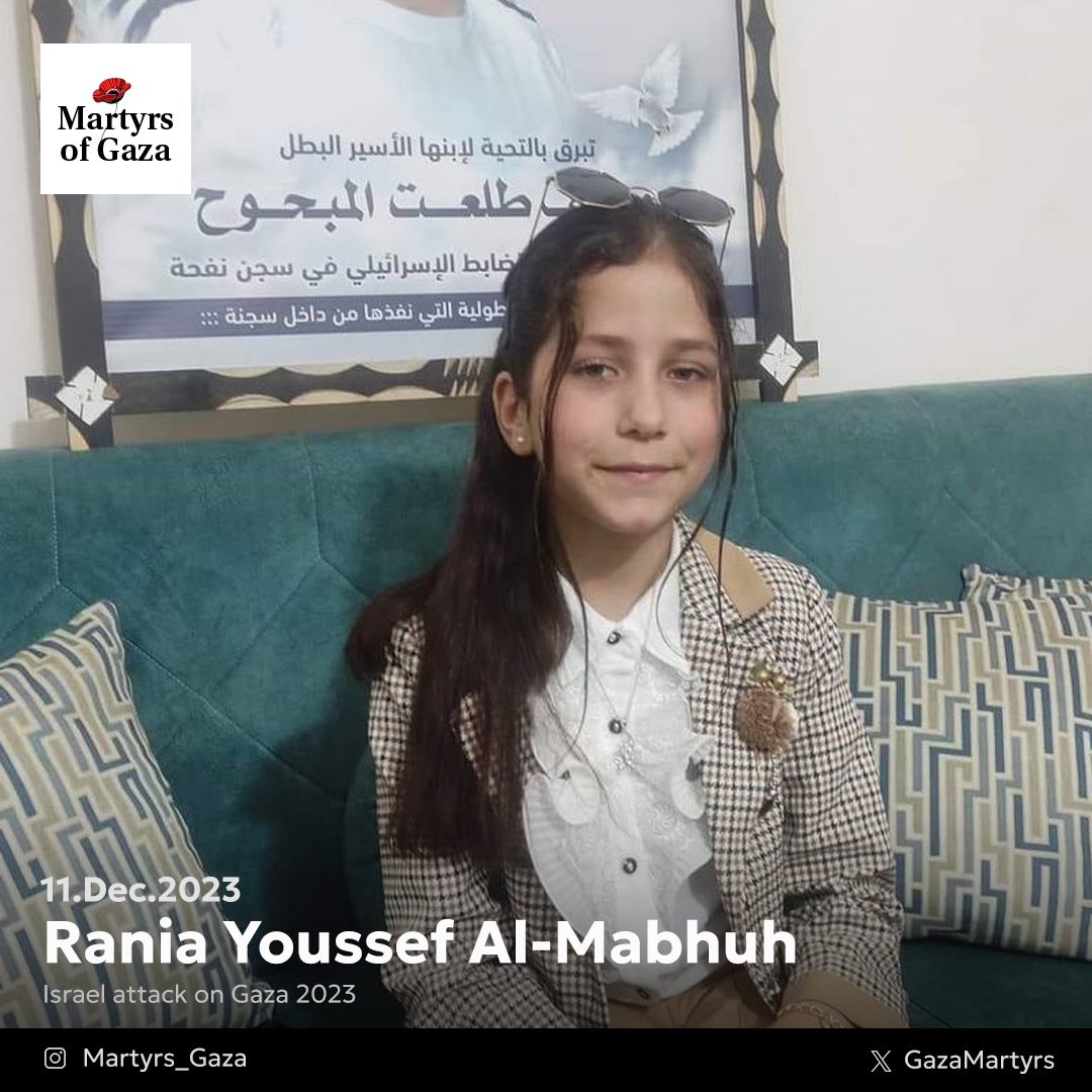 Martyr: Rania Youssef Al-Mabhuh 1