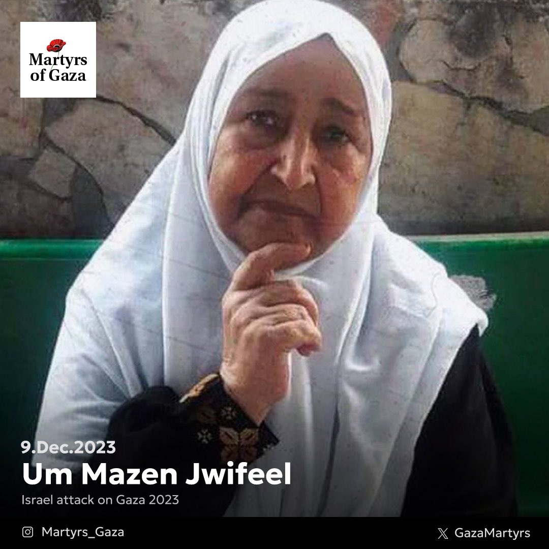 Image of martyr: Um Mazen Jwifeel