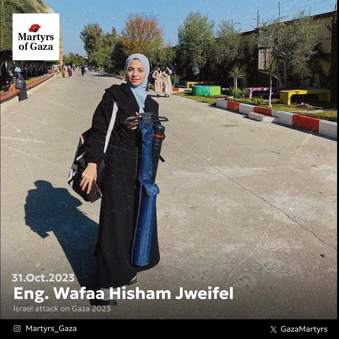 Martyr: Wafaa Hisham Jweifel 1