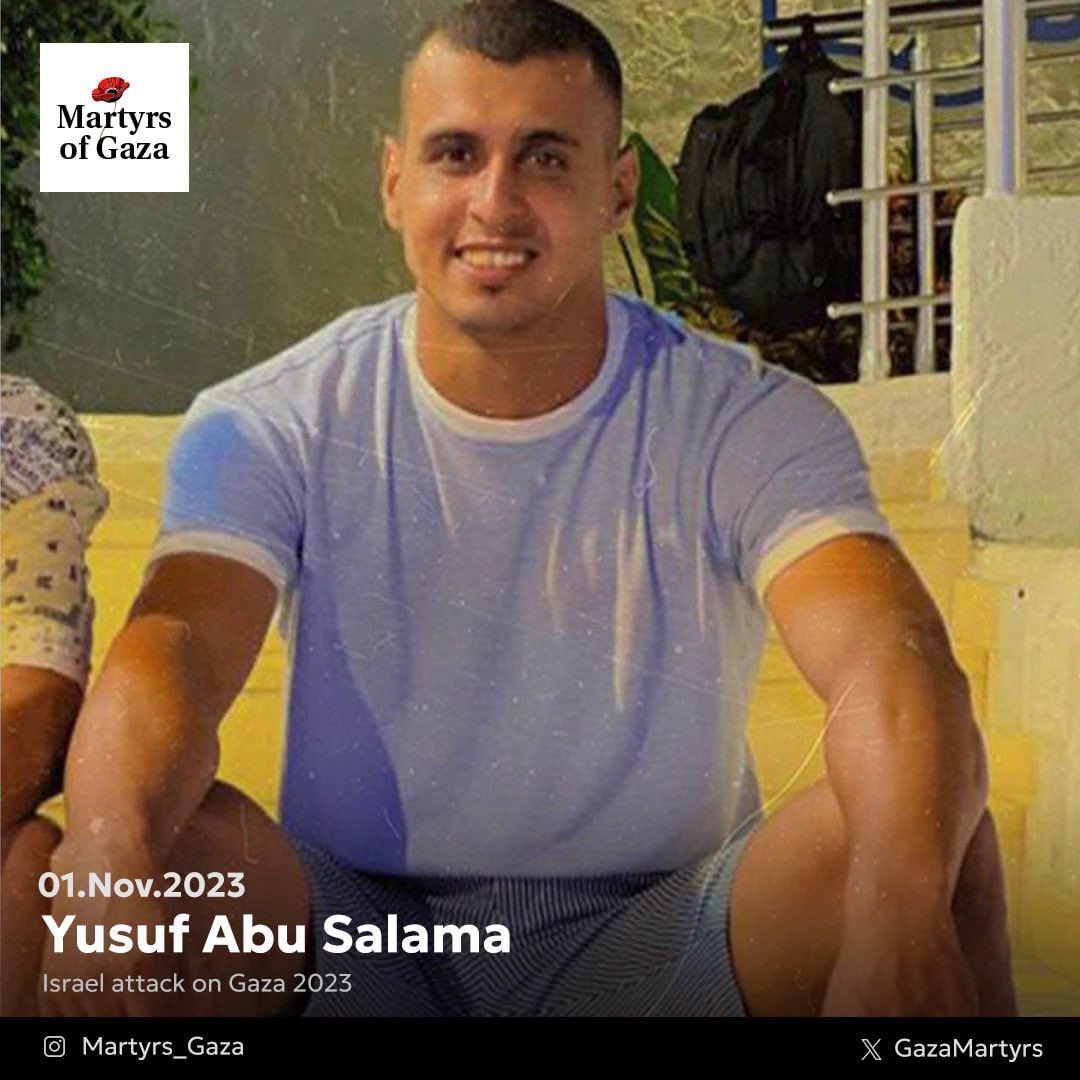 Image of martyr: Yusuf Abu Salama